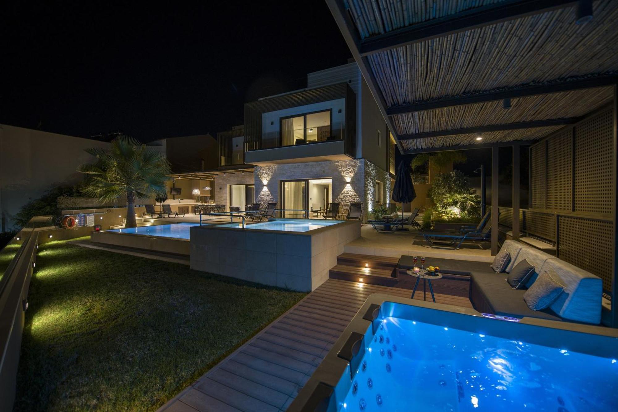 Almi-Cove Hilltop Villas Almirida Eksteriør bilde