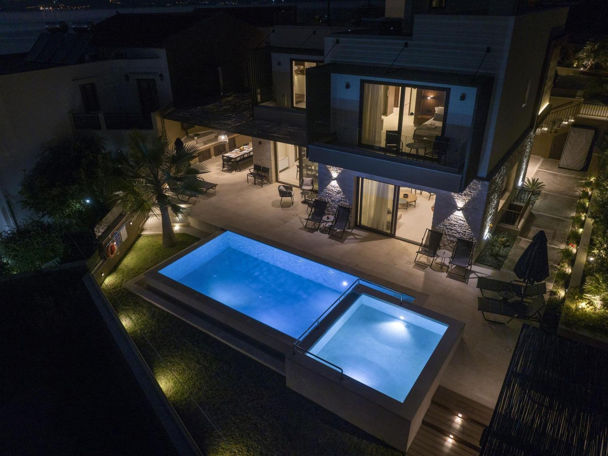 Almi-Cove Hilltop Villas Almirida Eksteriør bilde