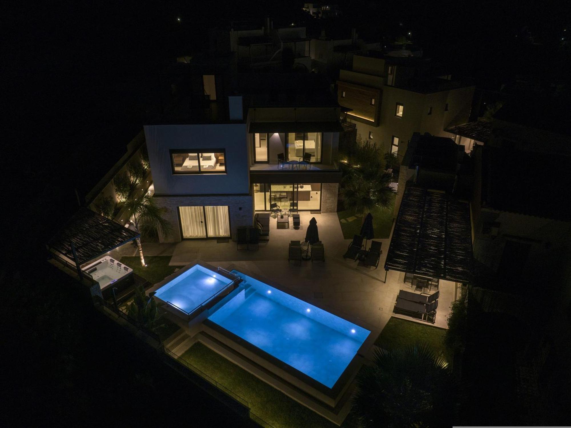 Almi-Cove Hilltop Villas Almirida Eksteriør bilde