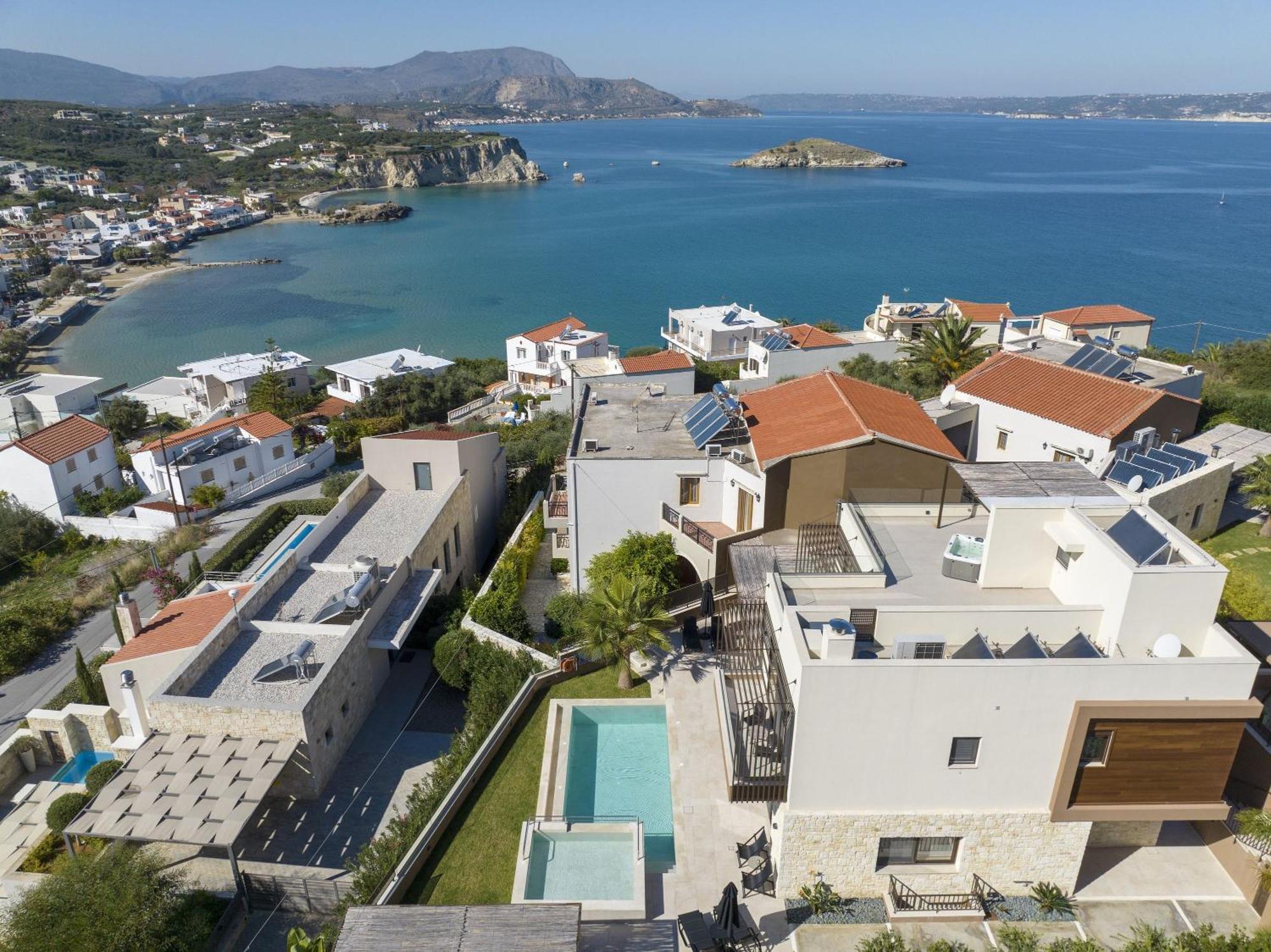 Almi-Cove Hilltop Villas Almirida Eksteriør bilde