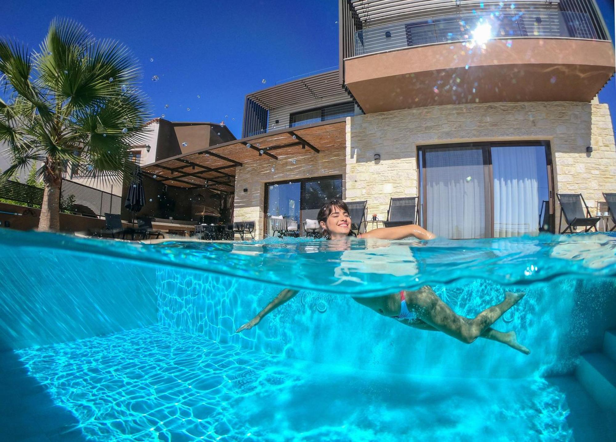 Almi-Cove Hilltop Villas Almirida Eksteriør bilde
